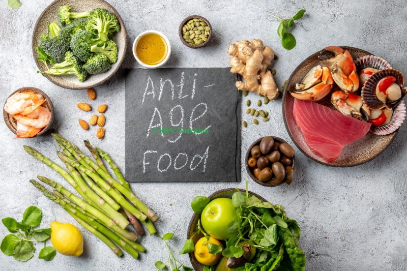 consumul de alimente anti-îmbătrânire